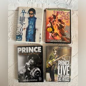 PRINCE DVDs